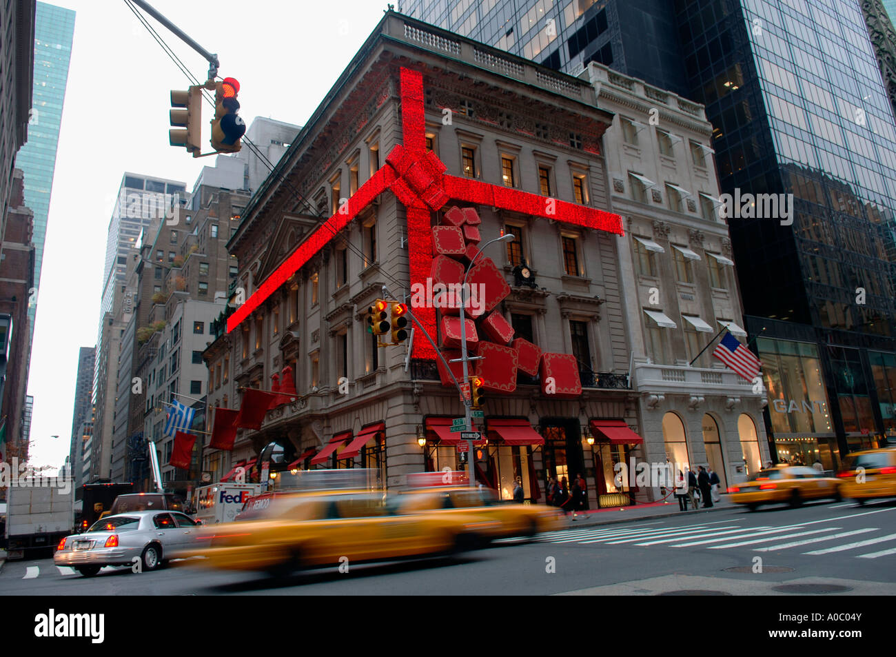 Cartier Fifth Avenue Mansion in Midtown Manhattan Editorial Stock