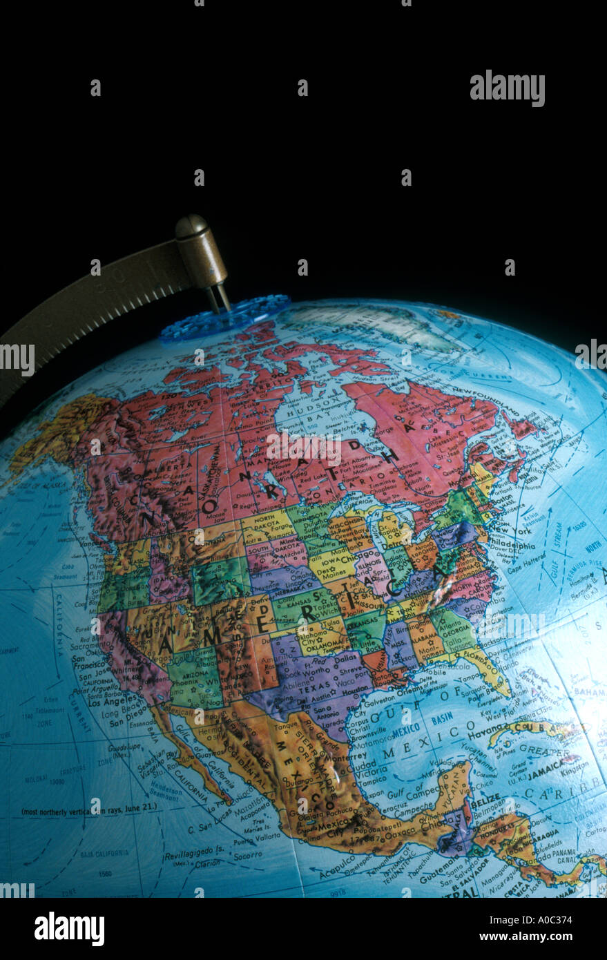 United States Map Globe High Resolution Stock Photography and Images Alamy