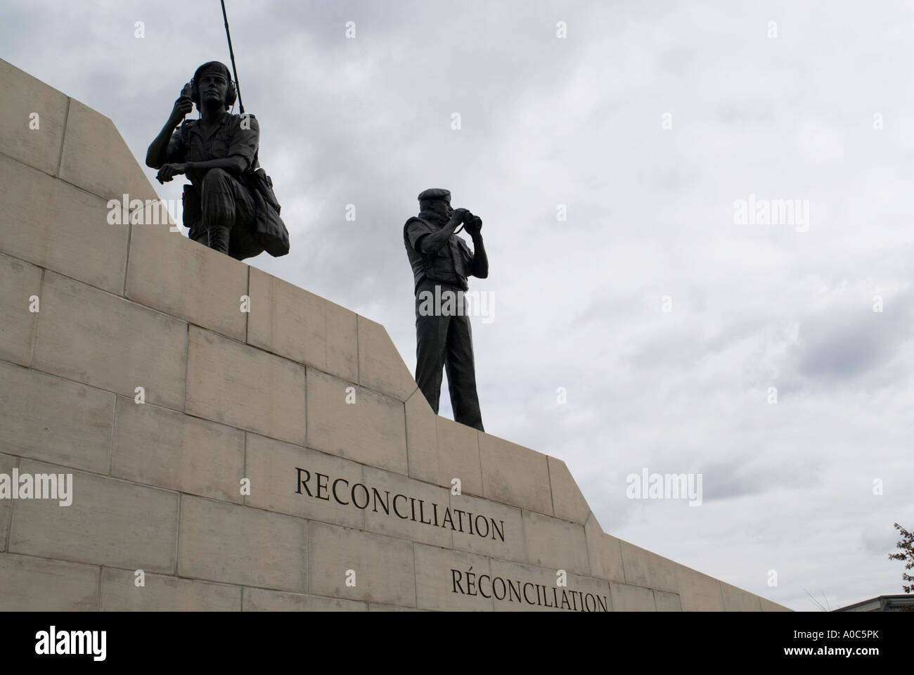 Stock image of Reconciliation Memorial in Ottawa Canada Stock Photo