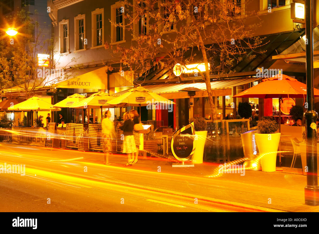 Oxford Terrace Christchurch South Island New Zealand Stock Photo Alamy