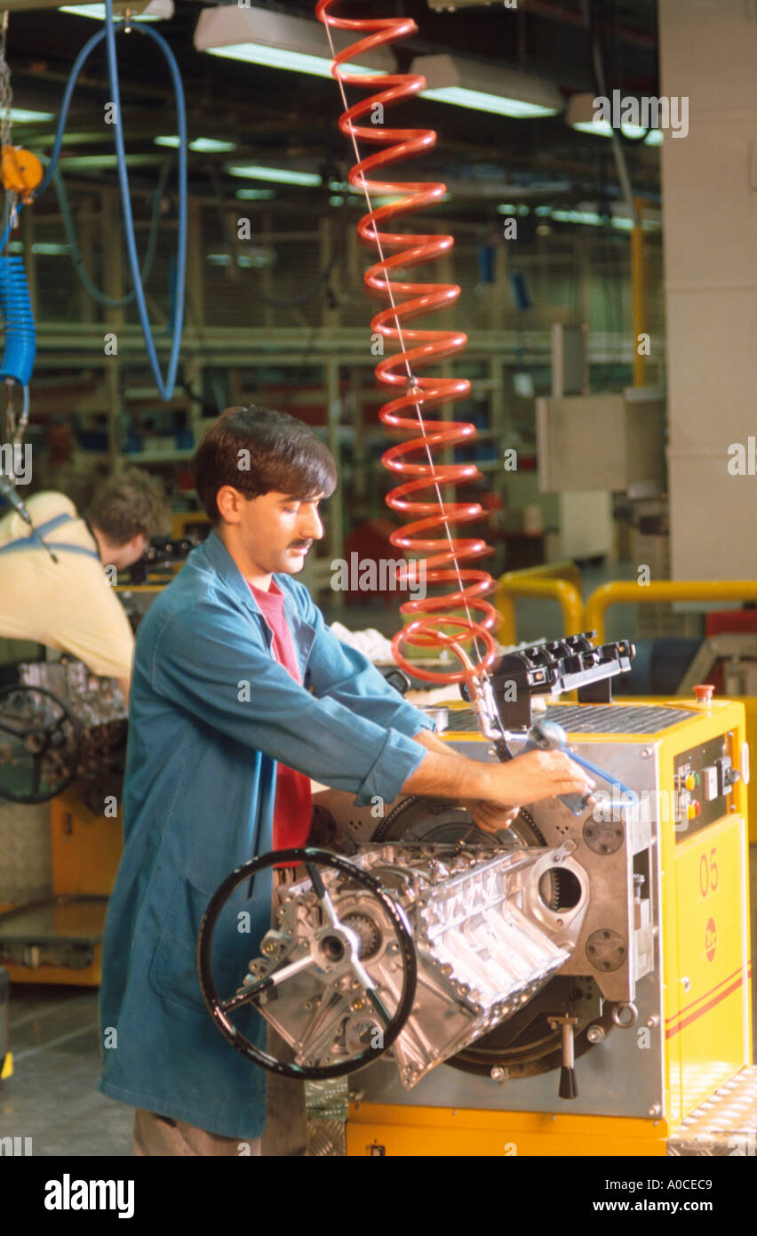 car construction blue collar worker motorhead Stock Photo Alamy