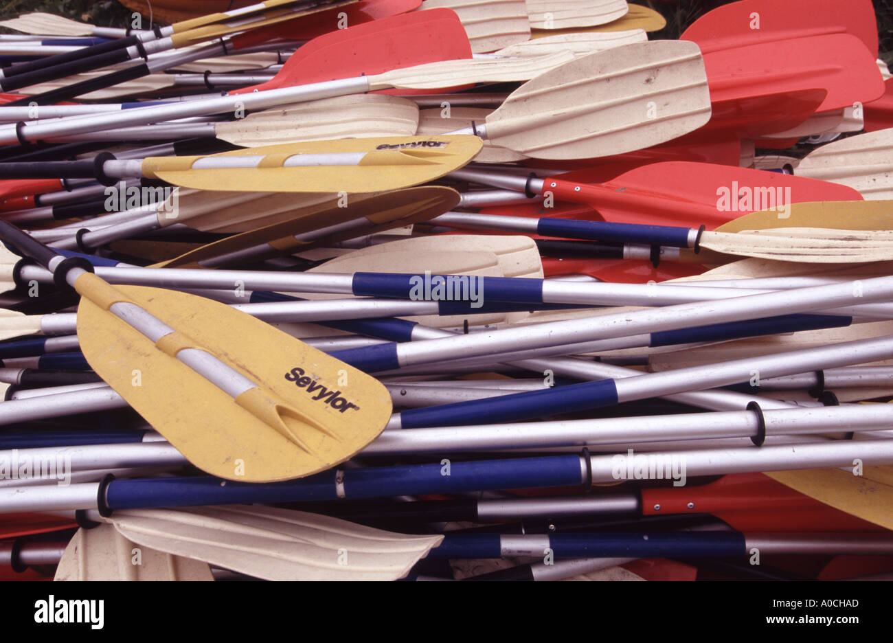 Pile oars hi-res stock photography and images - Alamy