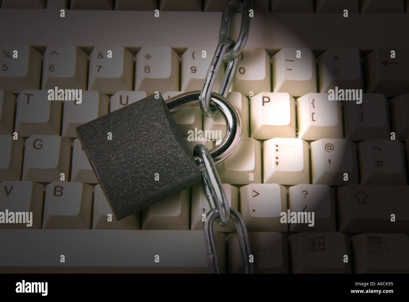 Computer security Stock Photo