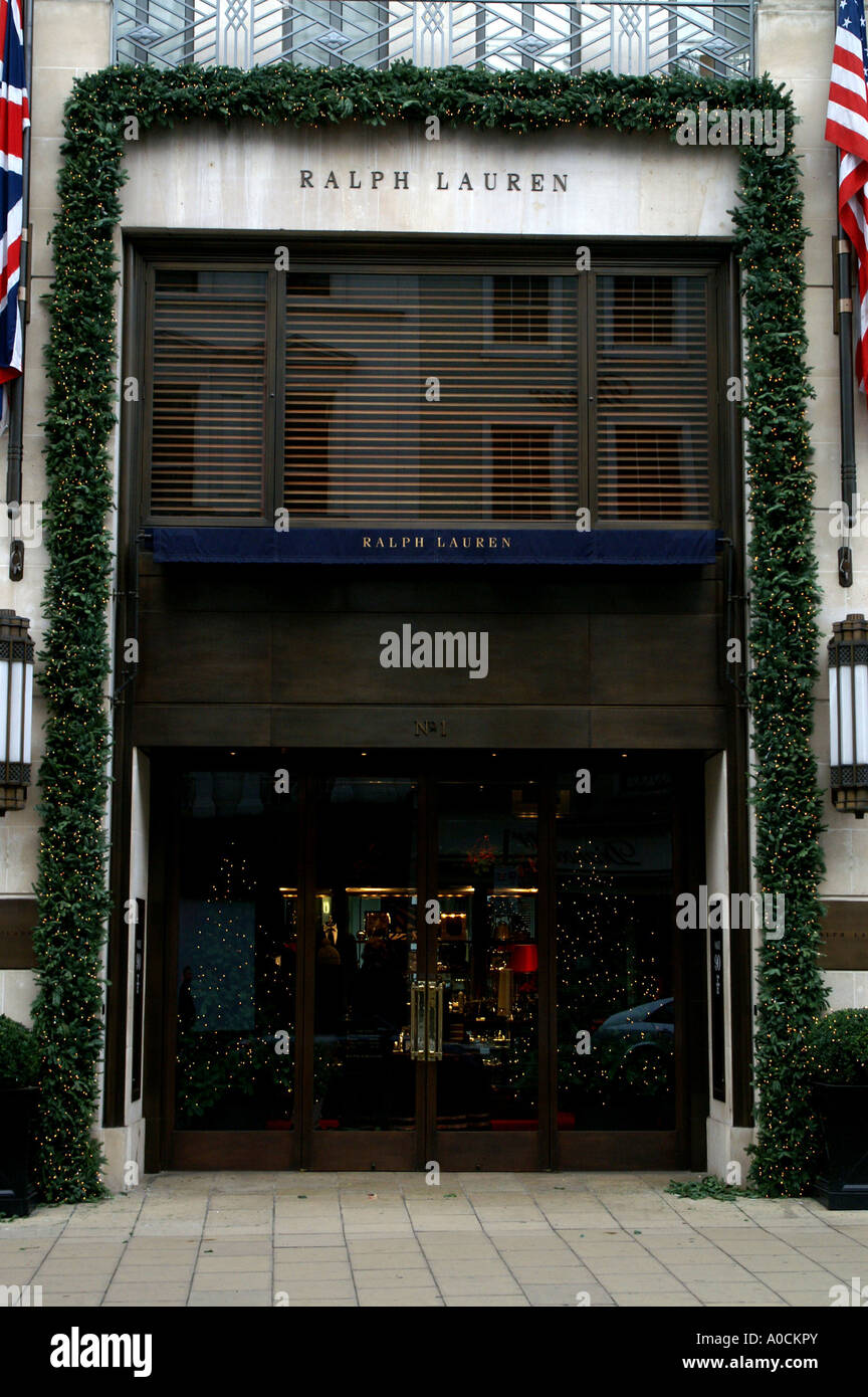 Ralph Lauren Old Bond Street London Stock Photo - Alamy