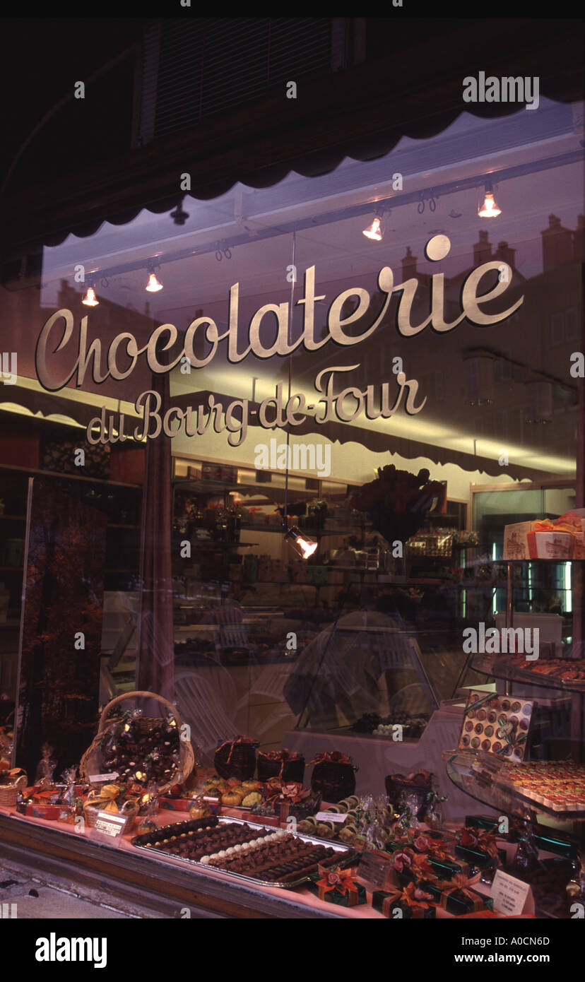 Geneva switzerland chocolate hires stock photography and images Alamy