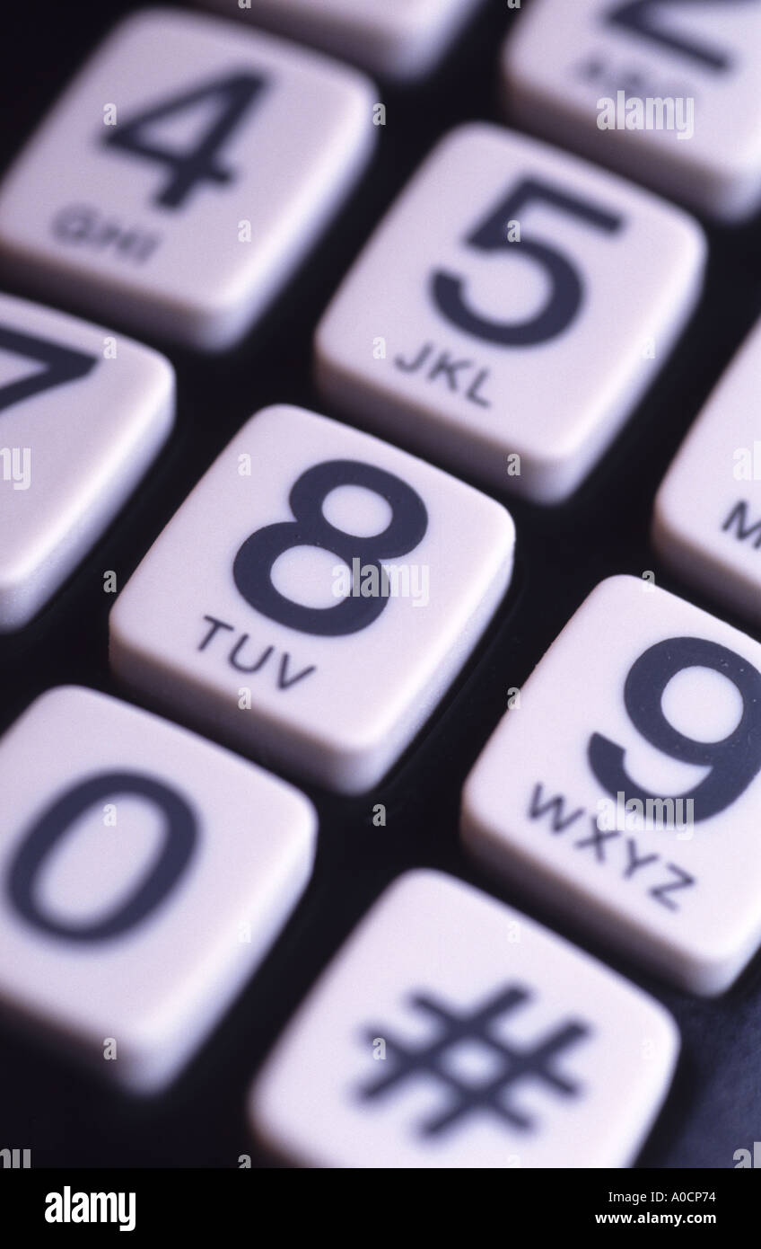 telephone telecommunications Stock Photo