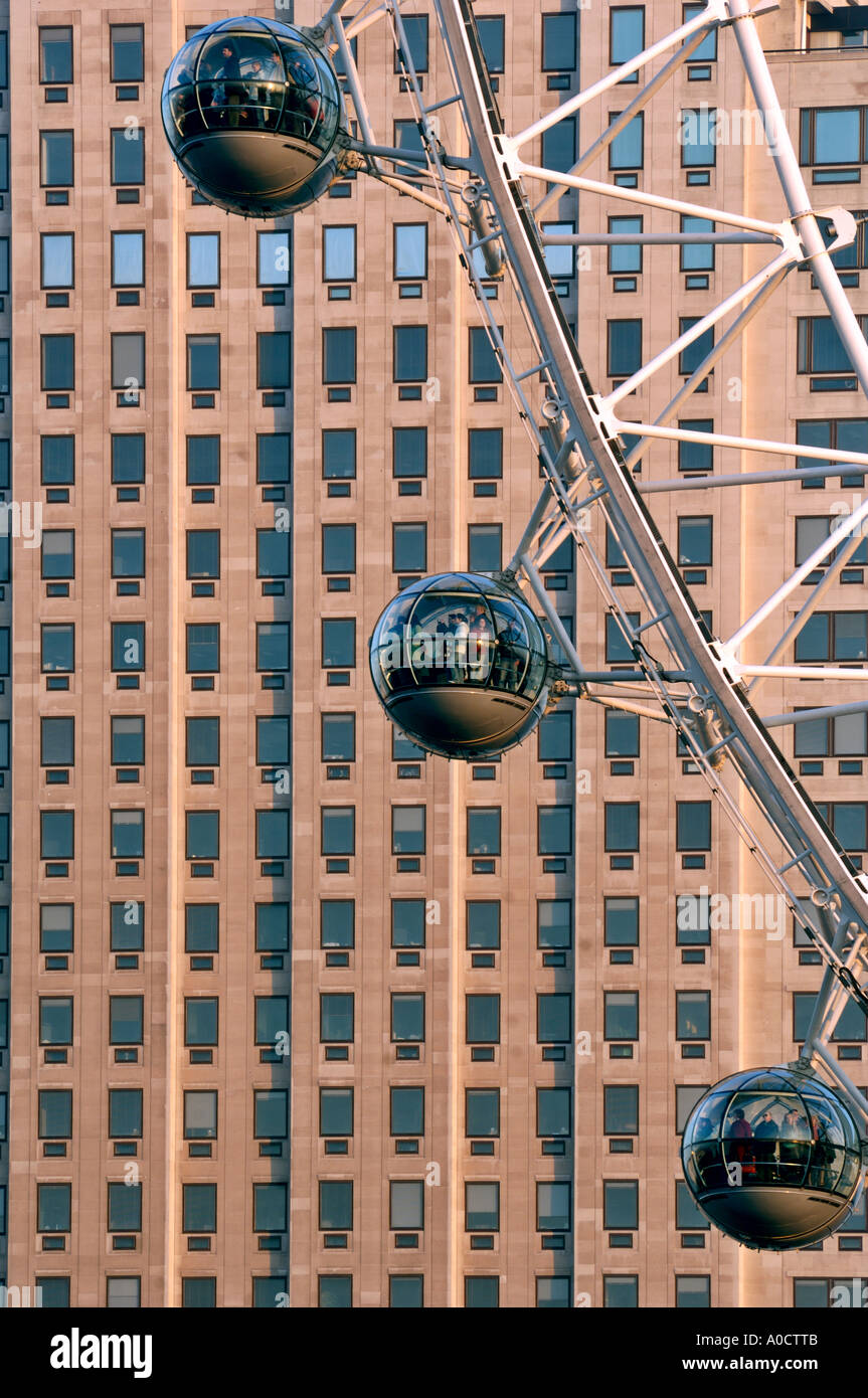 British Airways London Eye, United Kingdom Stock Photo