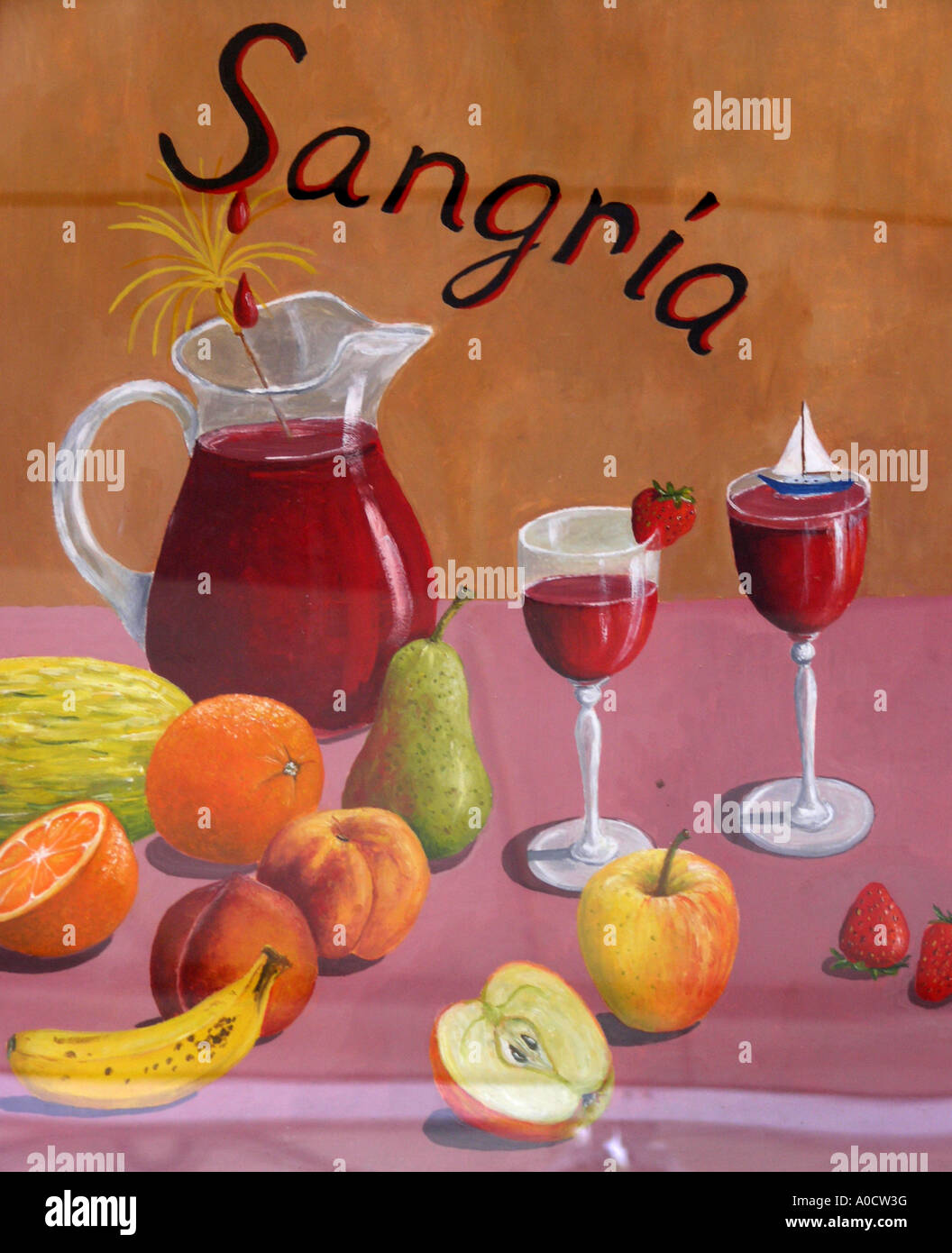 Sangria and fish hires stock photography and images Alamy