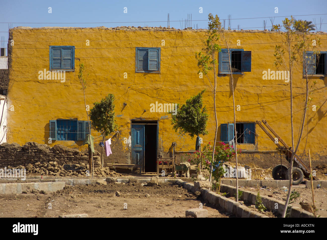 North Egyptian rural architecture Stock Photo - Alamy