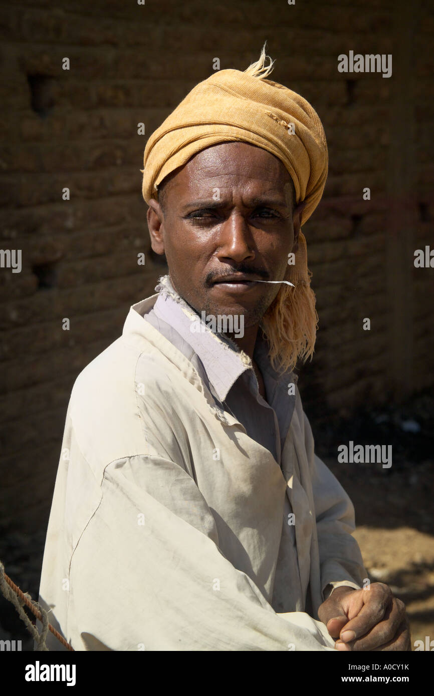 Proud Egyptian villager Stock Photo - Alamy