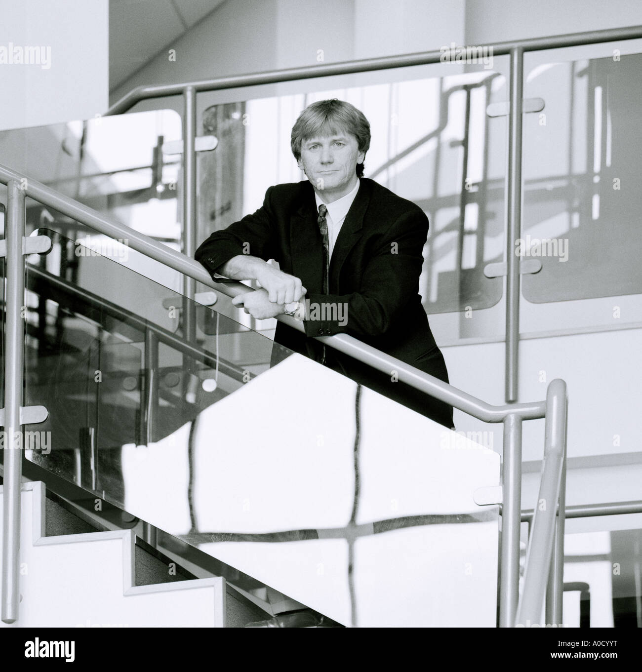 Sir Christopher Evans a leading biotechnology entrepreneur Stock Photo