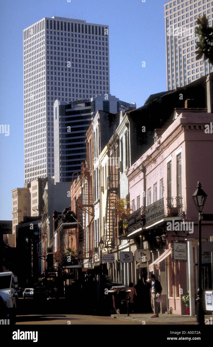 New Orleans past and present Stock Photo - Alamy