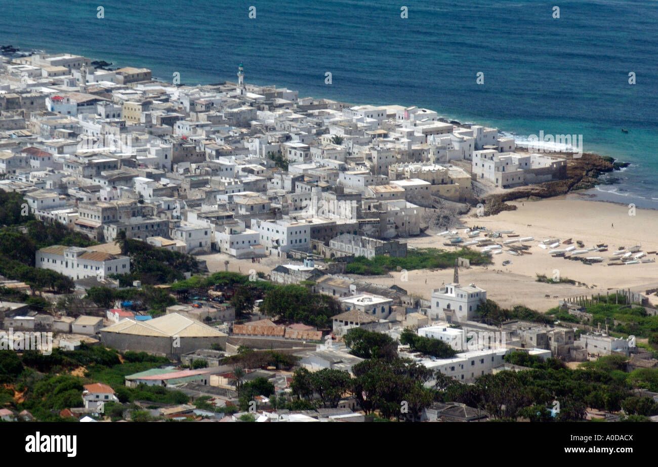 Daily life in Merca, Southern Somalia. Stock Photo