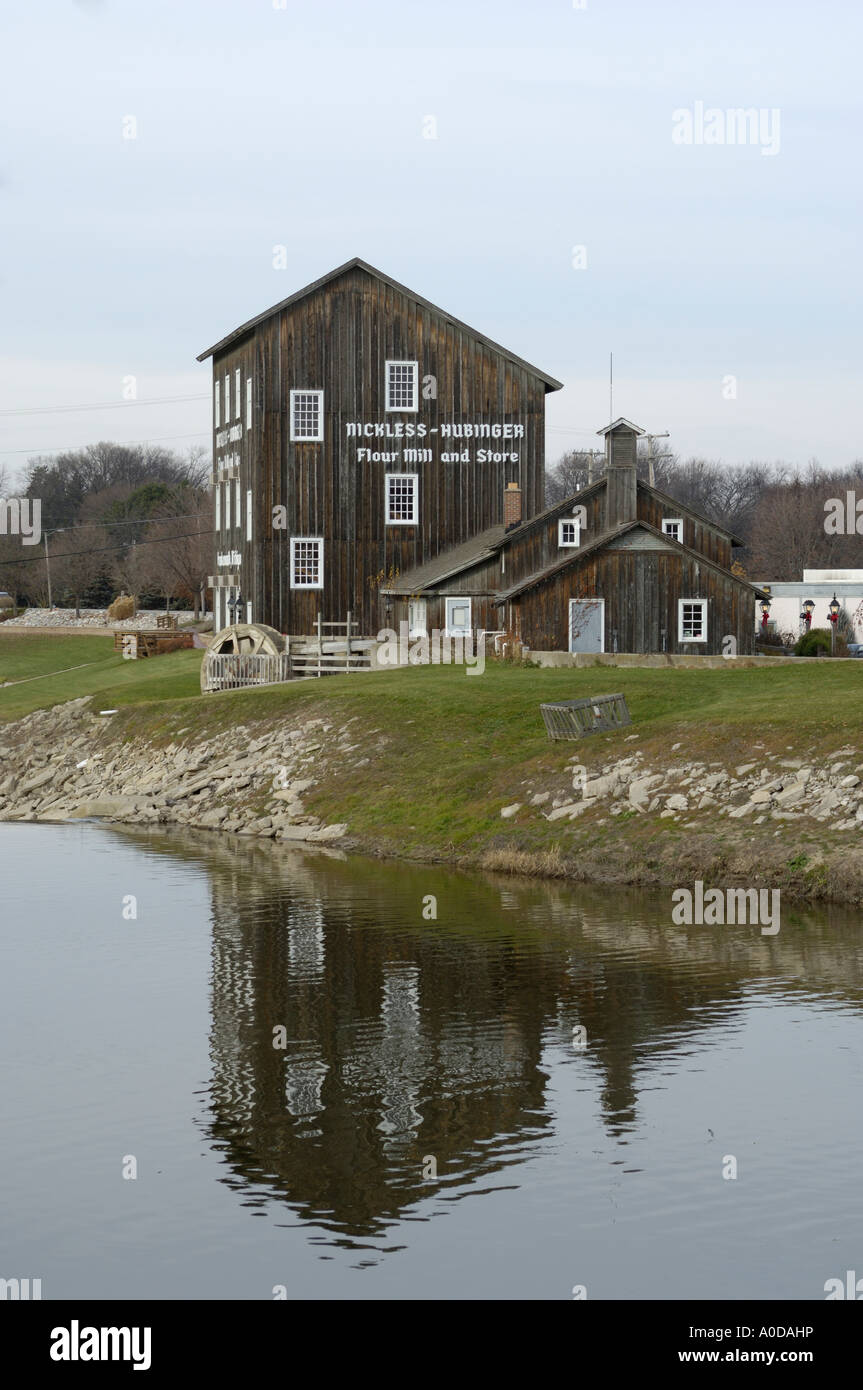 NicklessHubinger Flour Mill in Frankenmuth Michigan Stock Photo Alamy