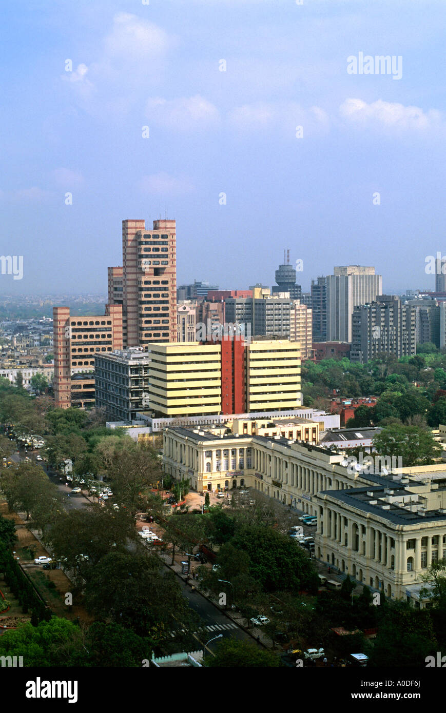 City center in New Delhi India Stock Photo - Alamy