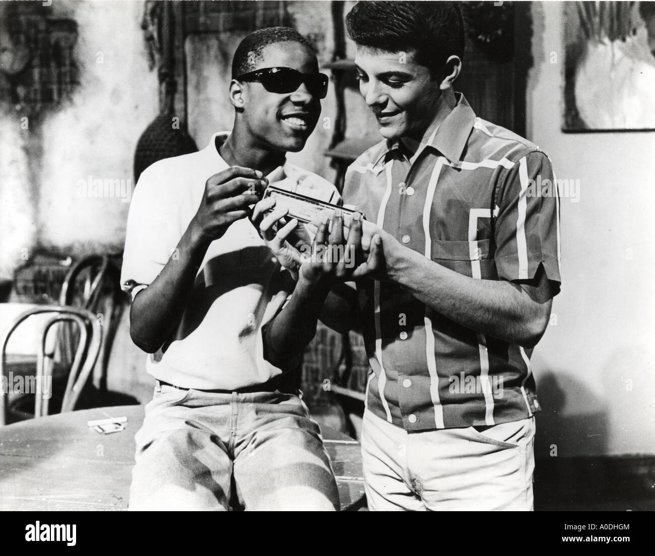 BIKINI BEACH 1964 American International film with Frankie Avalon and  Stevie Wonder Stock Photo