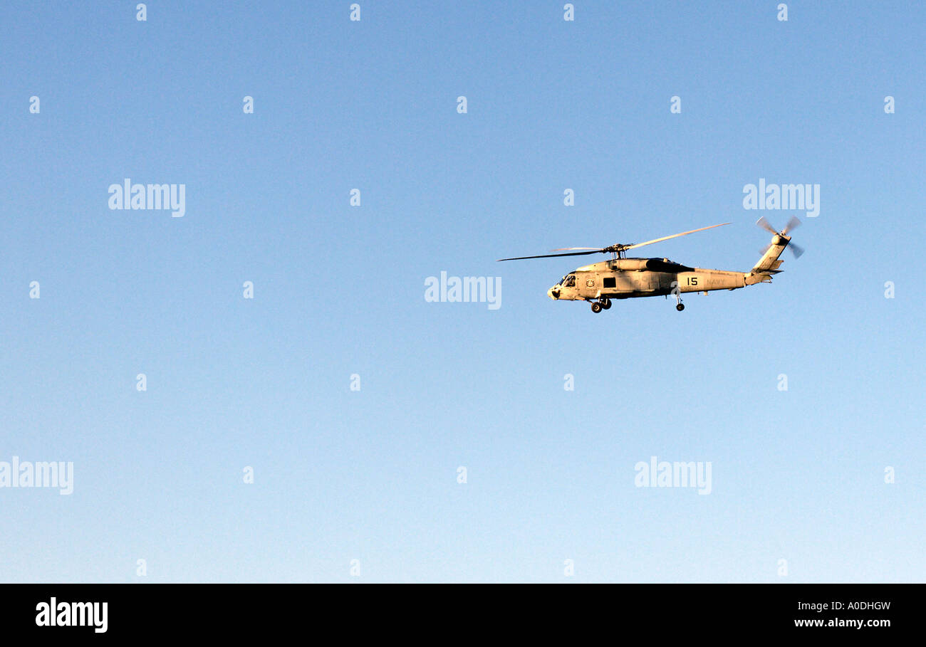 Military Naval Aircraft Flying Over San Diego Harbour in California