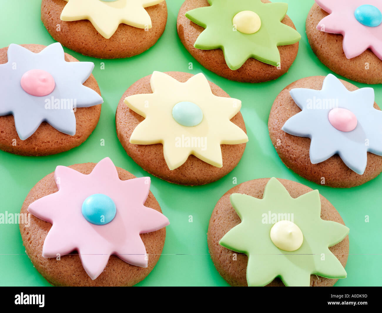 EASTER COOKIES BISCUITS Stock Photo