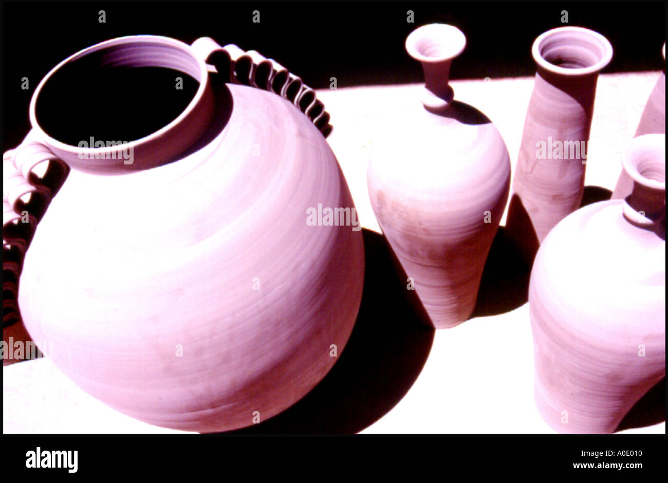 Mexican Pottery Stock Photo