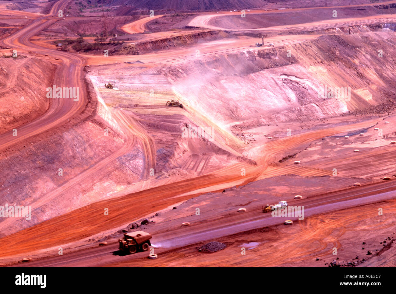 Australia Tom Price Mine Stock Photo Alamy