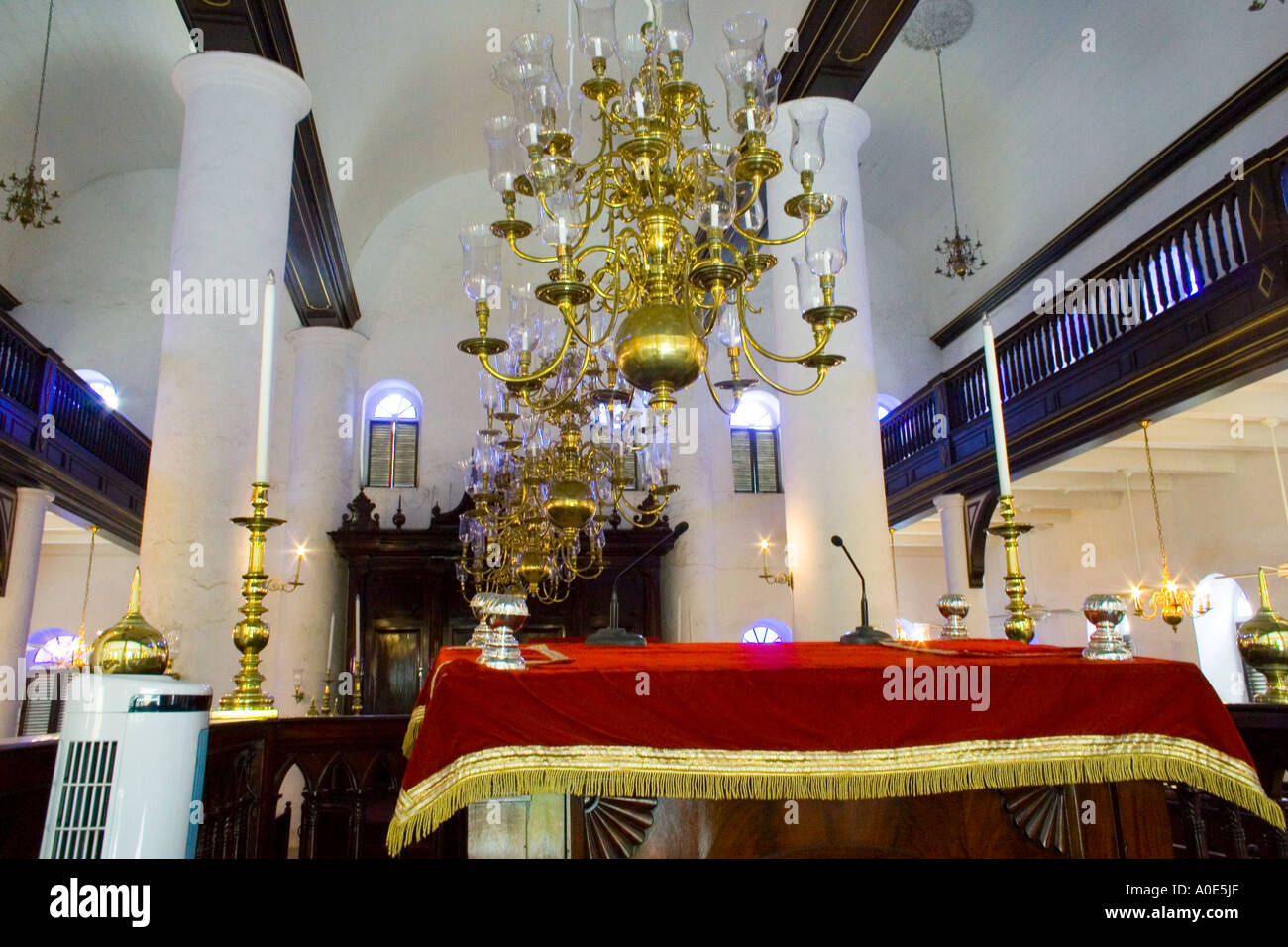 Synagogue of Willemstad, Curacao Netherlands Antilles Stock Photo - Alamy