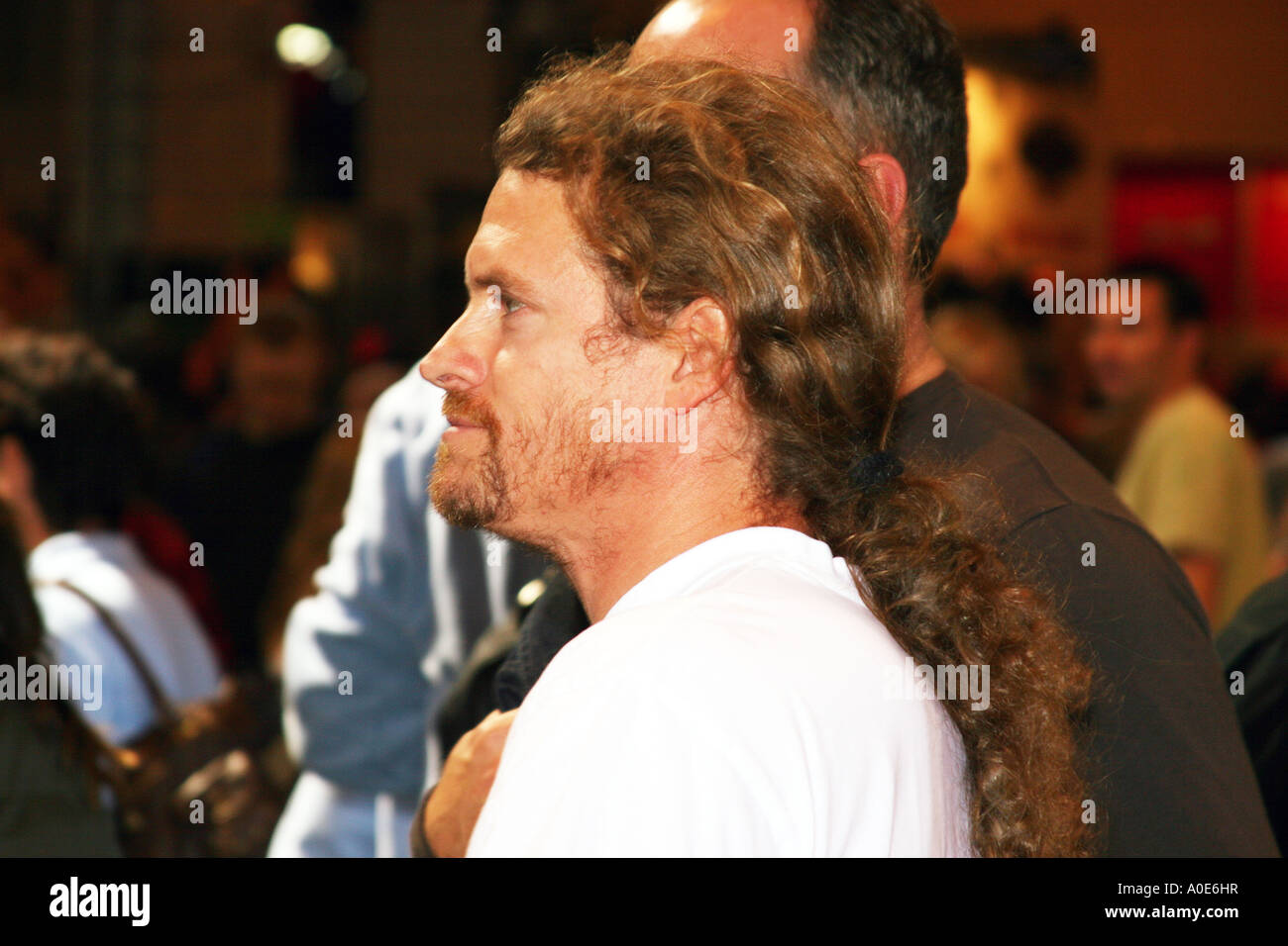 Man with ginger pony tail hires stock photography and images Alamy