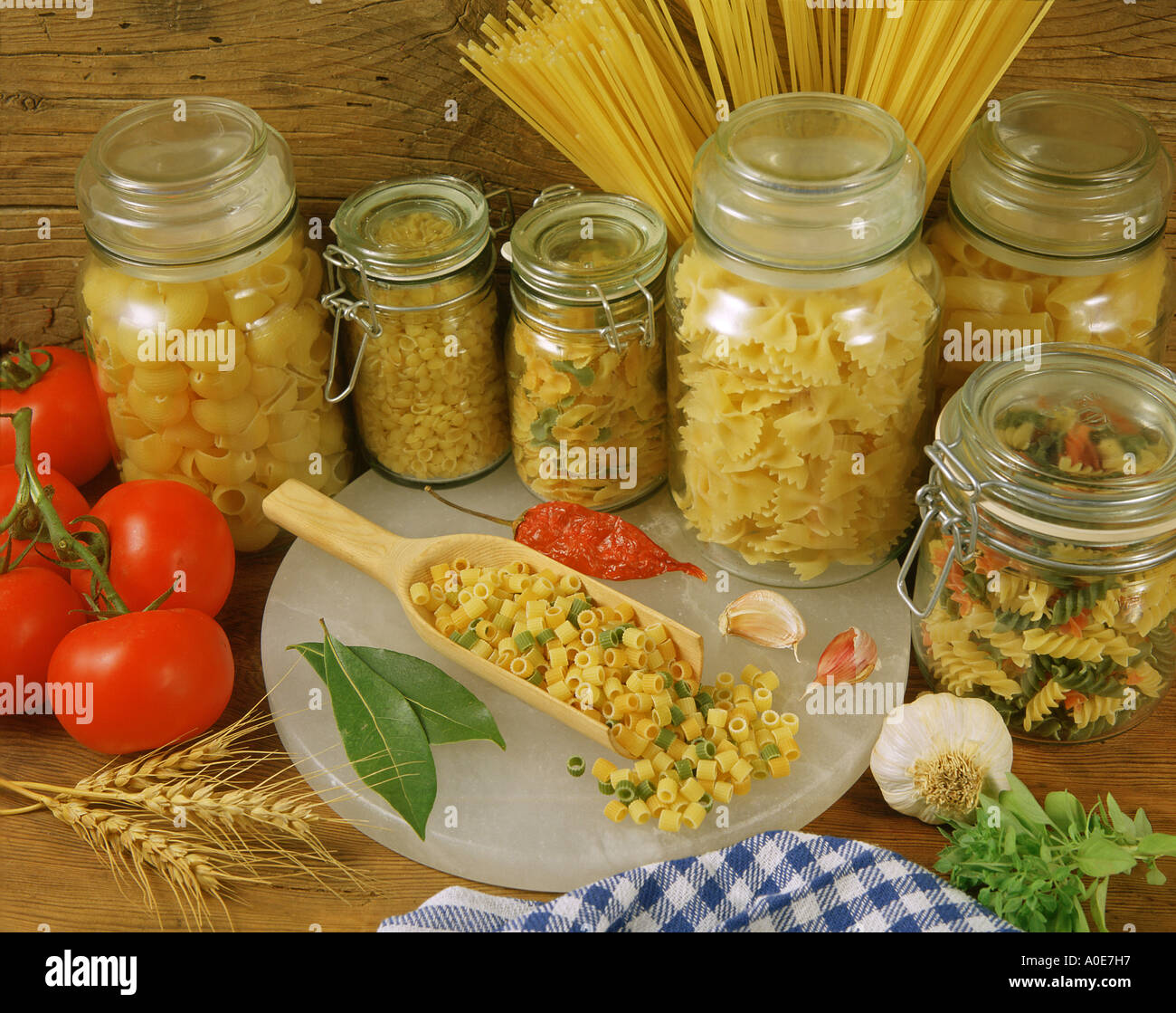 Pasta still life Stock Photo