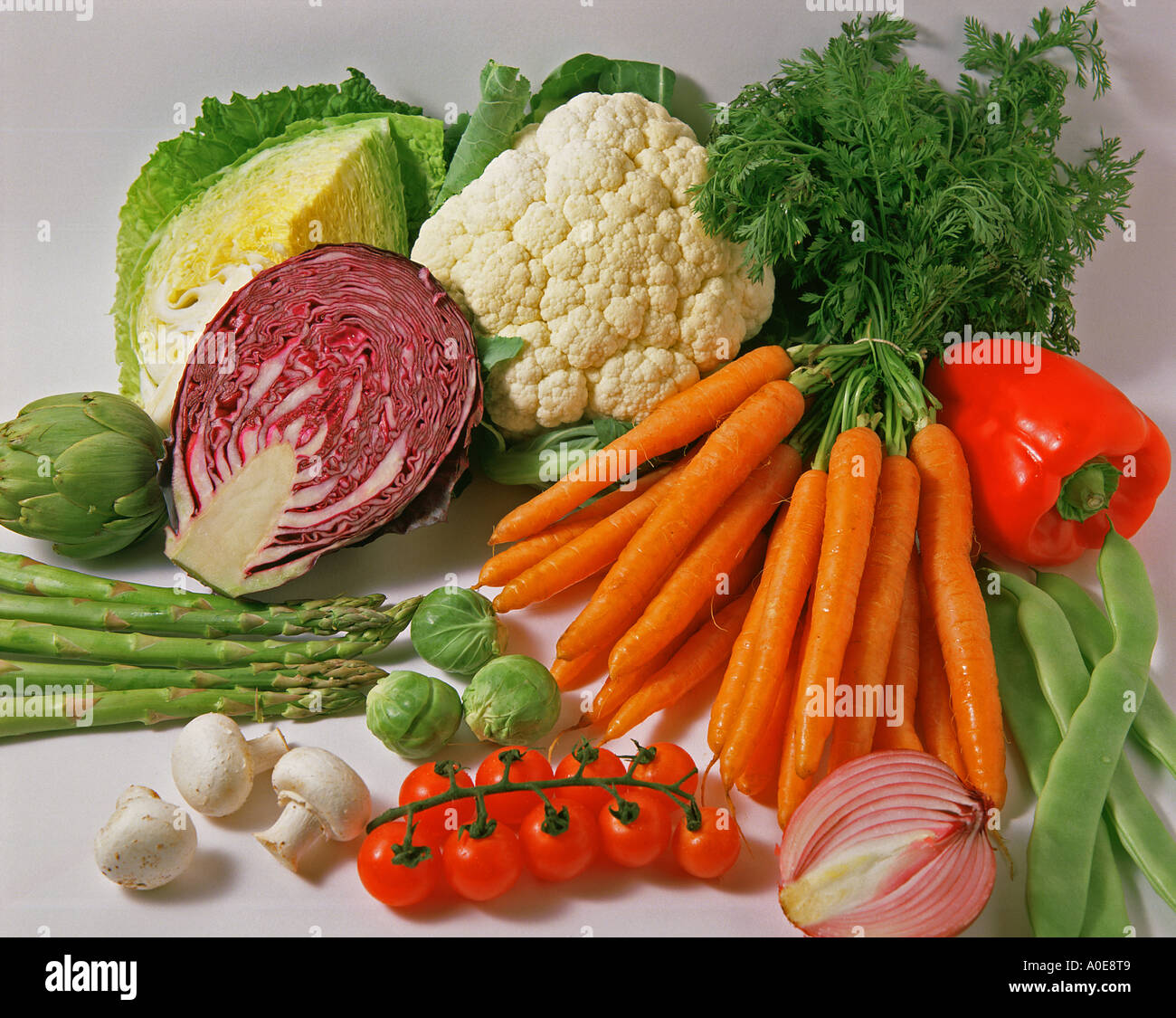 Vegetables still life Stock Photo Alamy