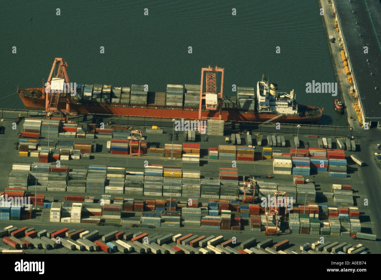 Container ship Norfolk Virginia Stock Photo Alamy