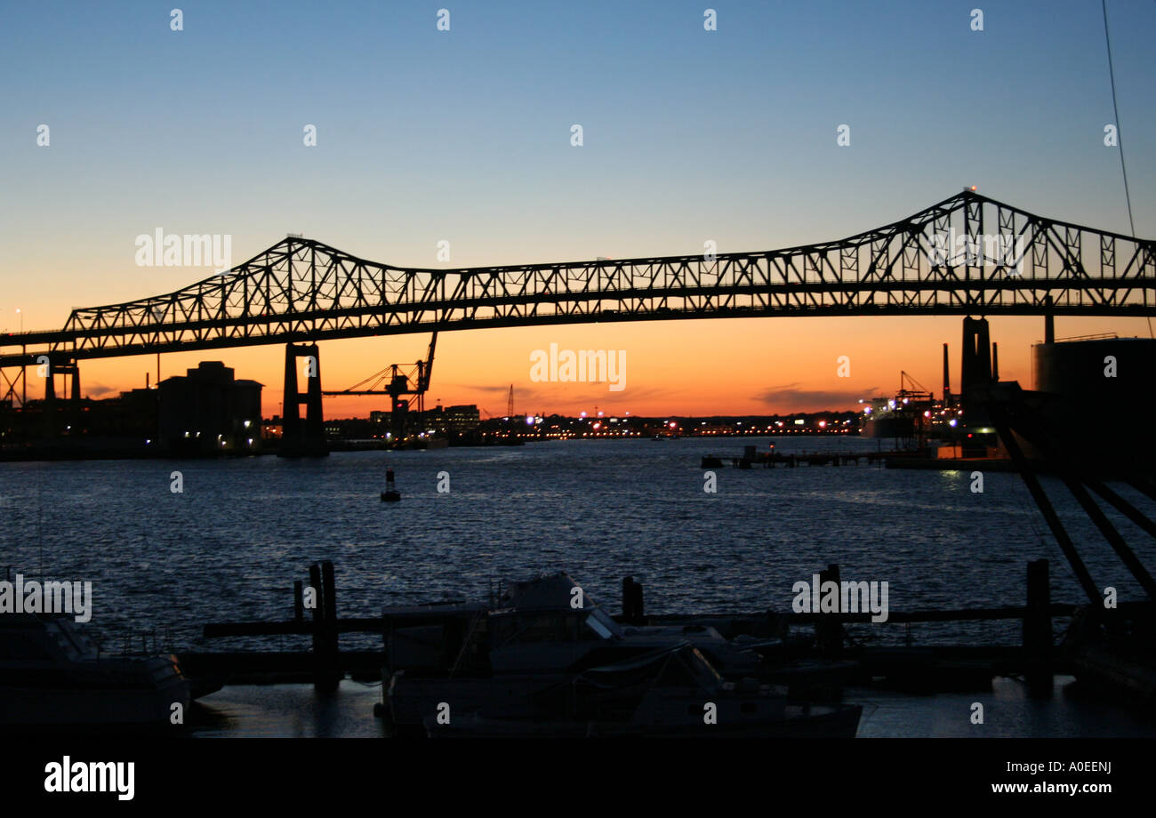 Tobin bridge hi-res stock photography and images - Alamy