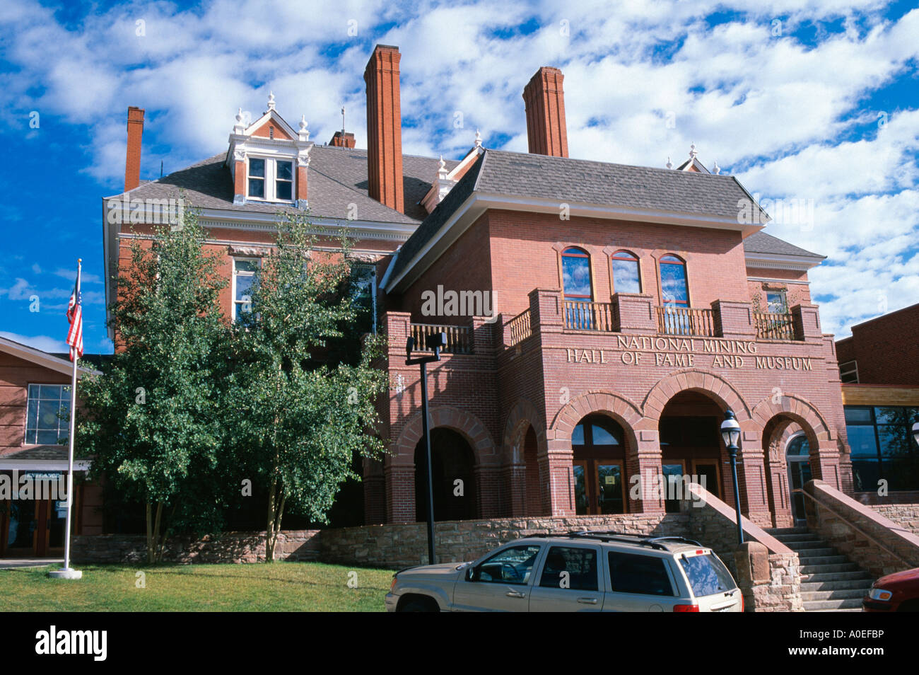Colorado leadville national historic landmark hires stock photography