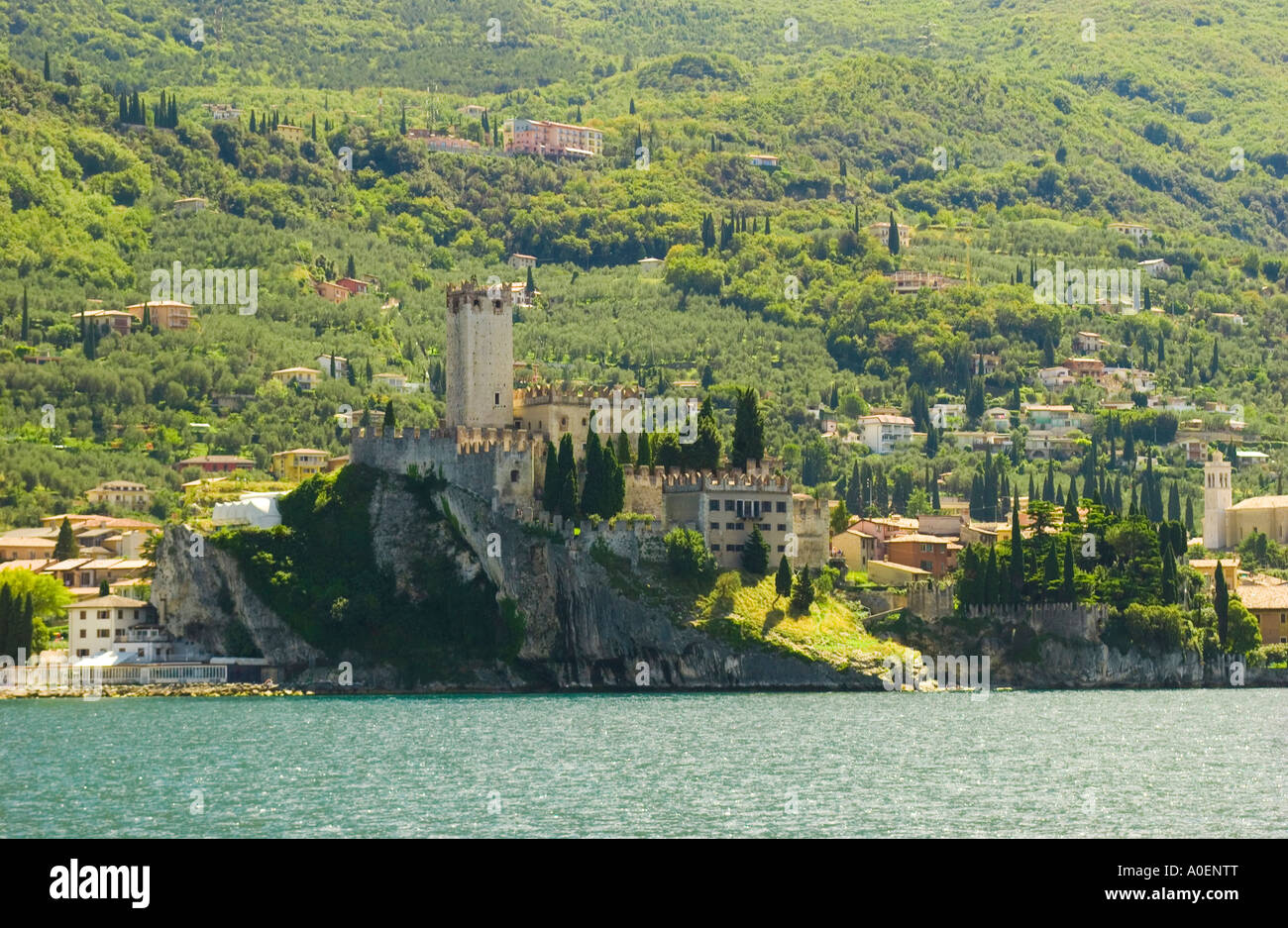 Malcesine, Italy Stock Photo 9973559 Alamy