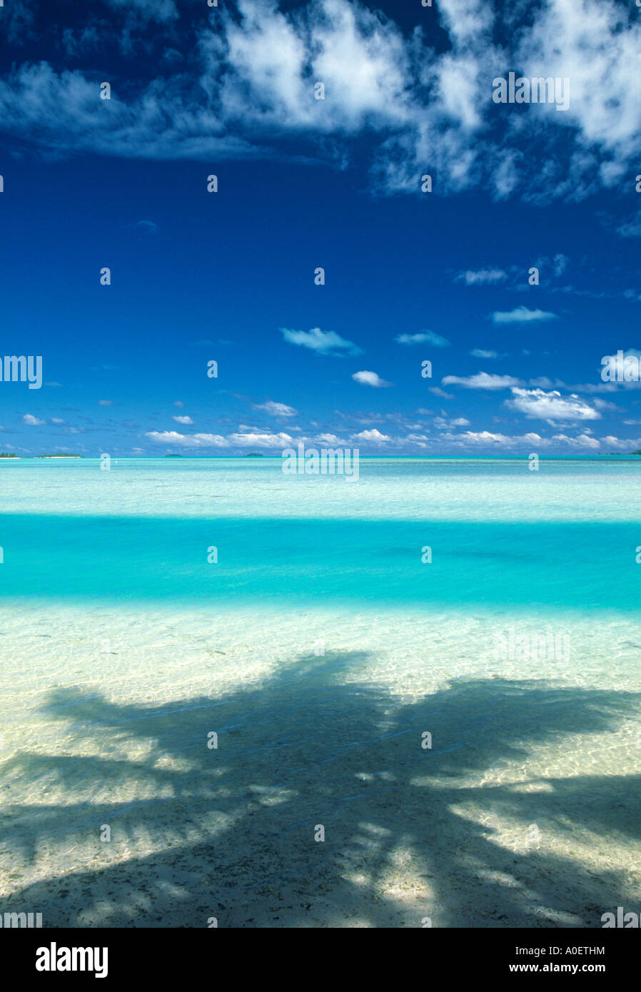 Aitutaki Island Cook Islands Stock Photo Alamy