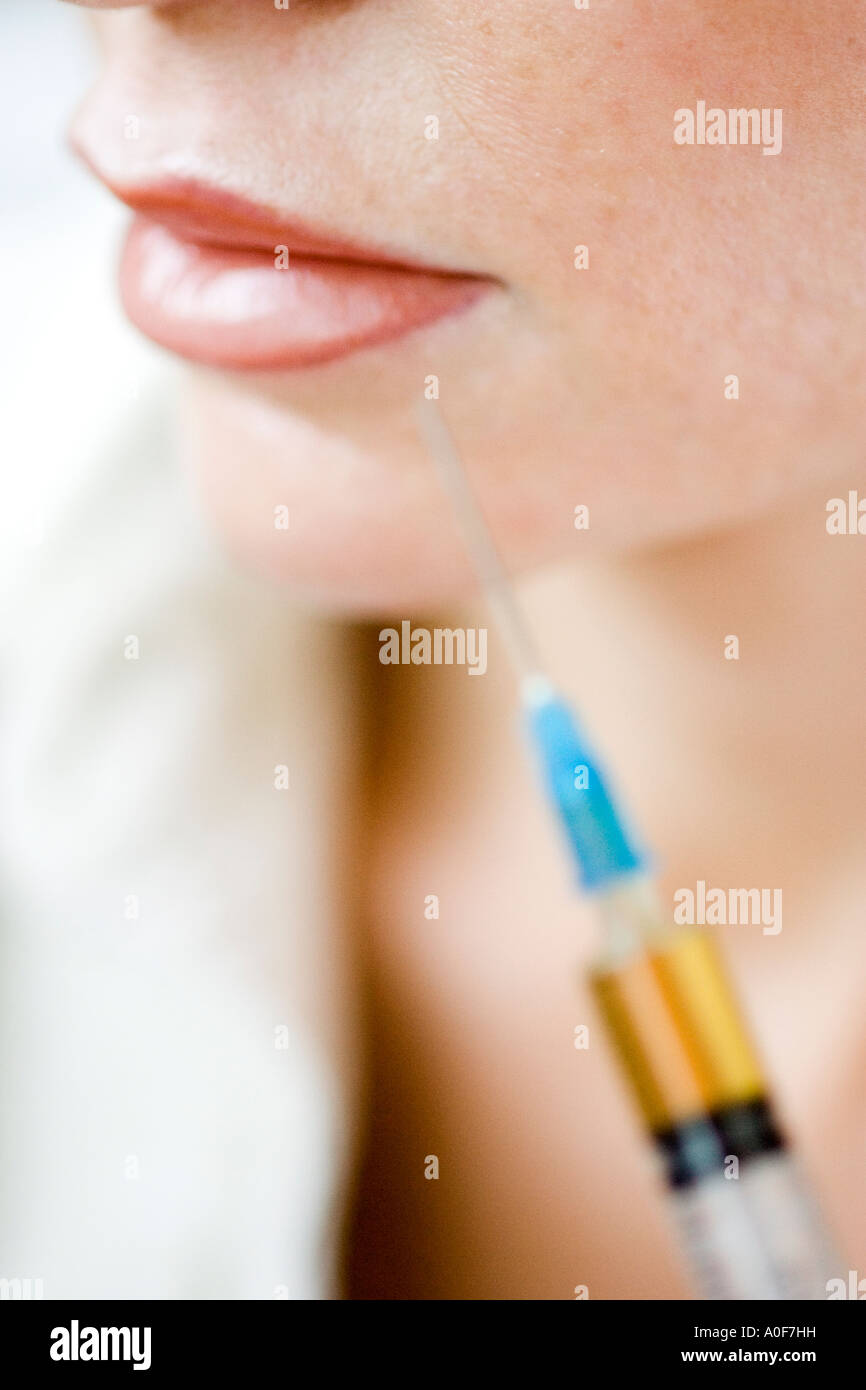 Botox injection hi-res stock photography and images - Alamy