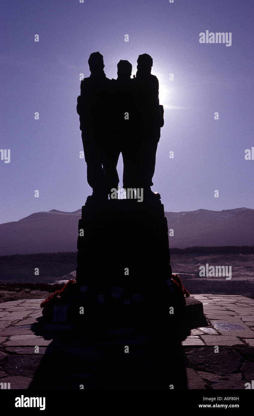 Commando Memorial Spean Bridge Scotland Stock Photo - Alamy