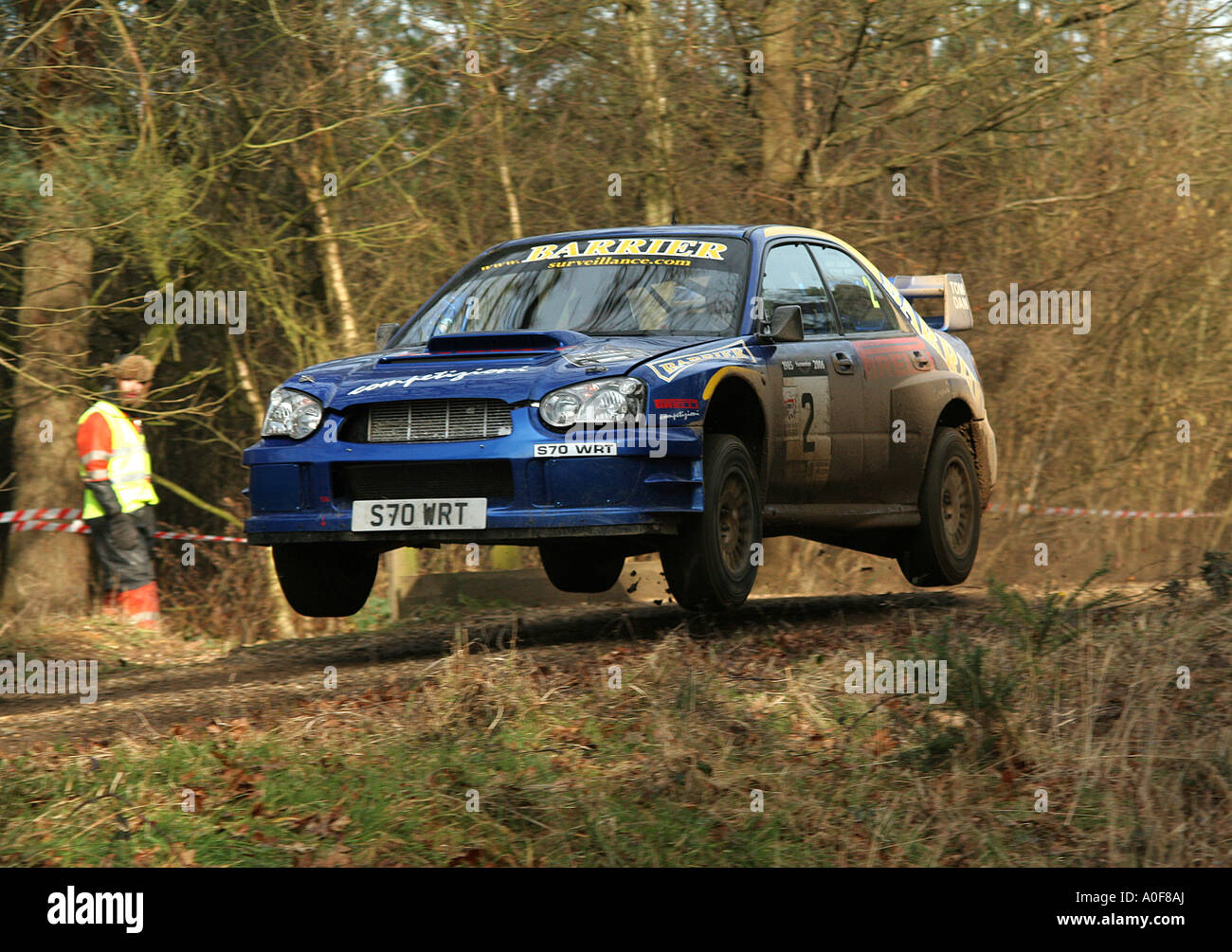 Rally car skidding hi-res stock photography and images - Alamy