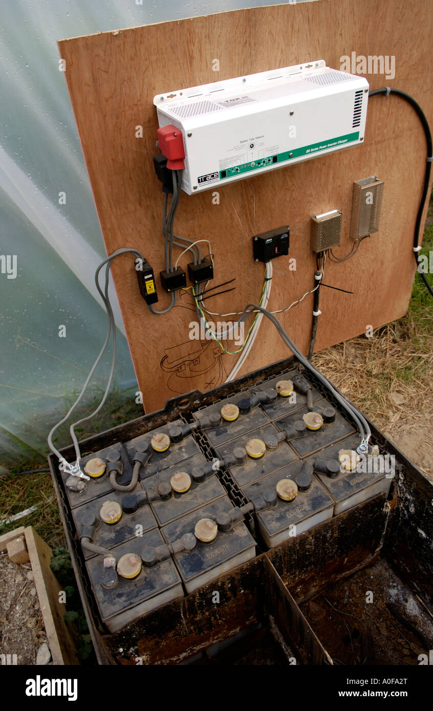 Home Made System Using Solar Power For Producing Electricity