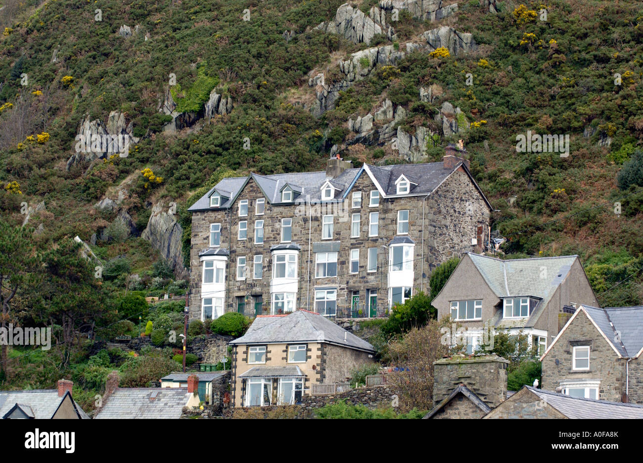 Barmouth houses hires stock photography and images Alamy