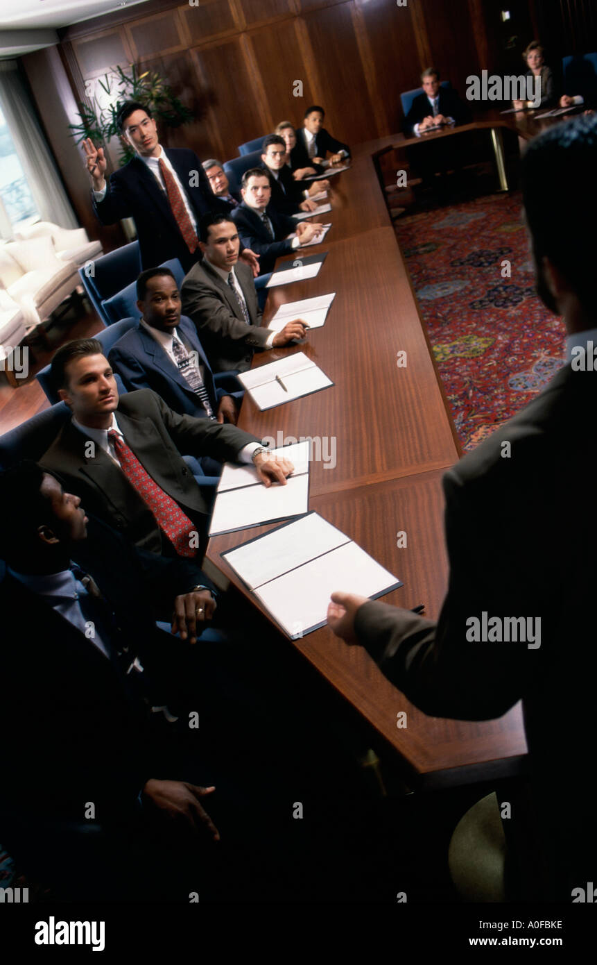 Executive Group Call Group meeting hi-res stock photography and images - Alamy