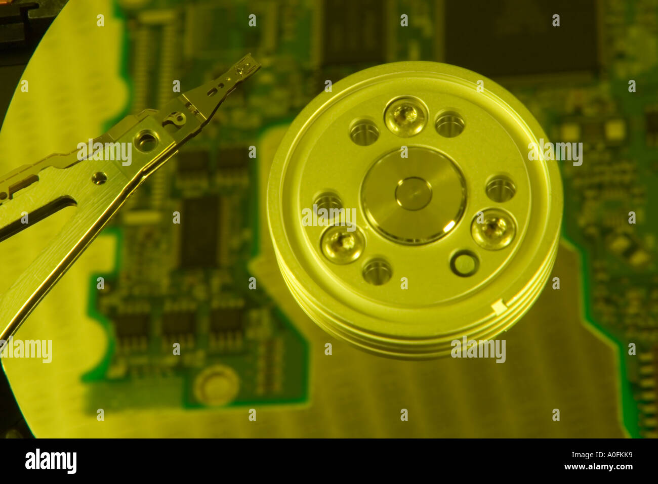 It is the Hard disk controller which does the critical role of data transfer no matter what's