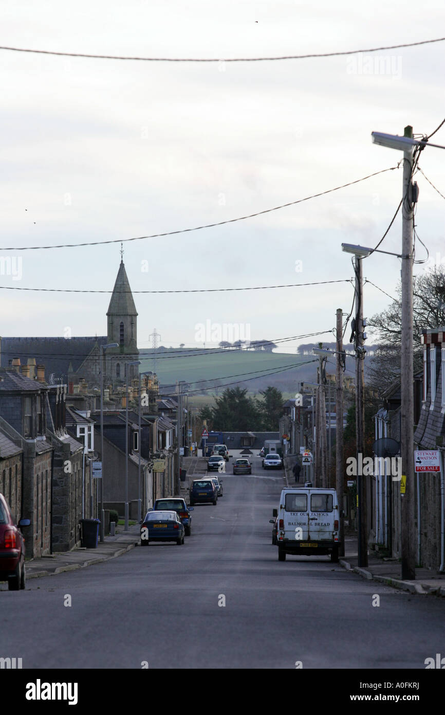 village of New Deer, Aberdeenshire, Scotland Stock Photo Alamy
