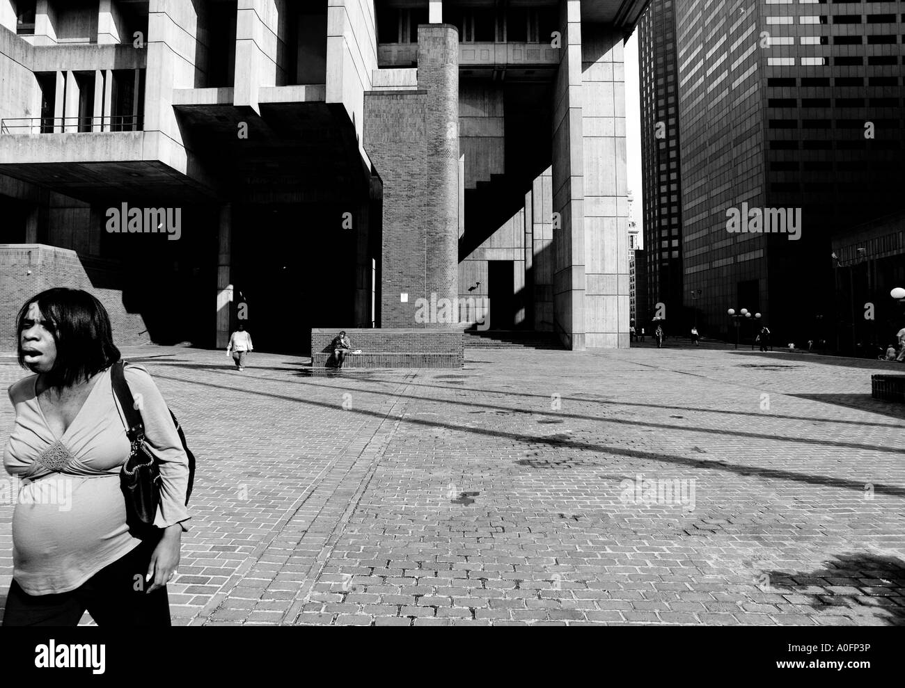 boston town hall Stock Photo Alamy