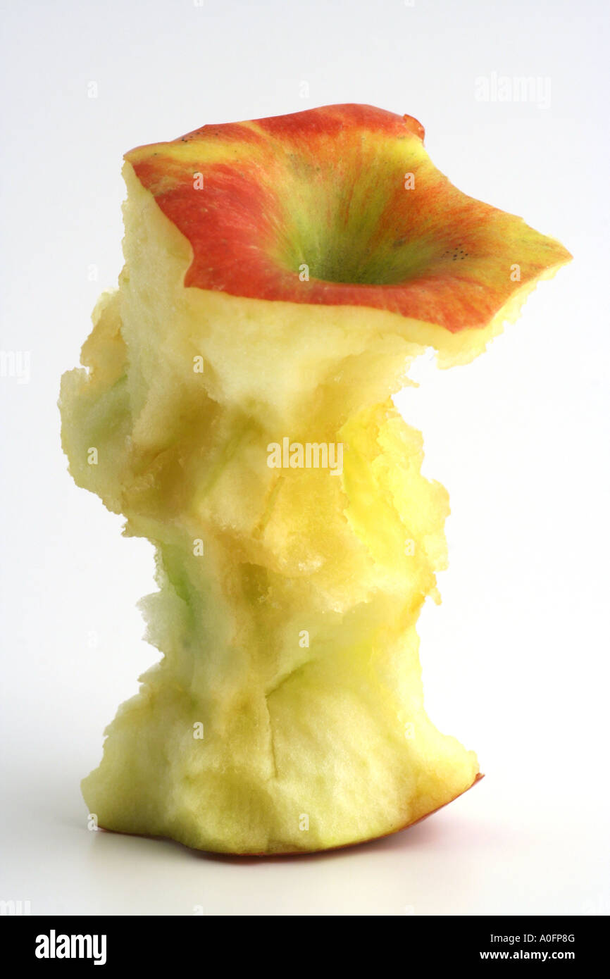 Apple core hi-res stock photography and images - Alamy