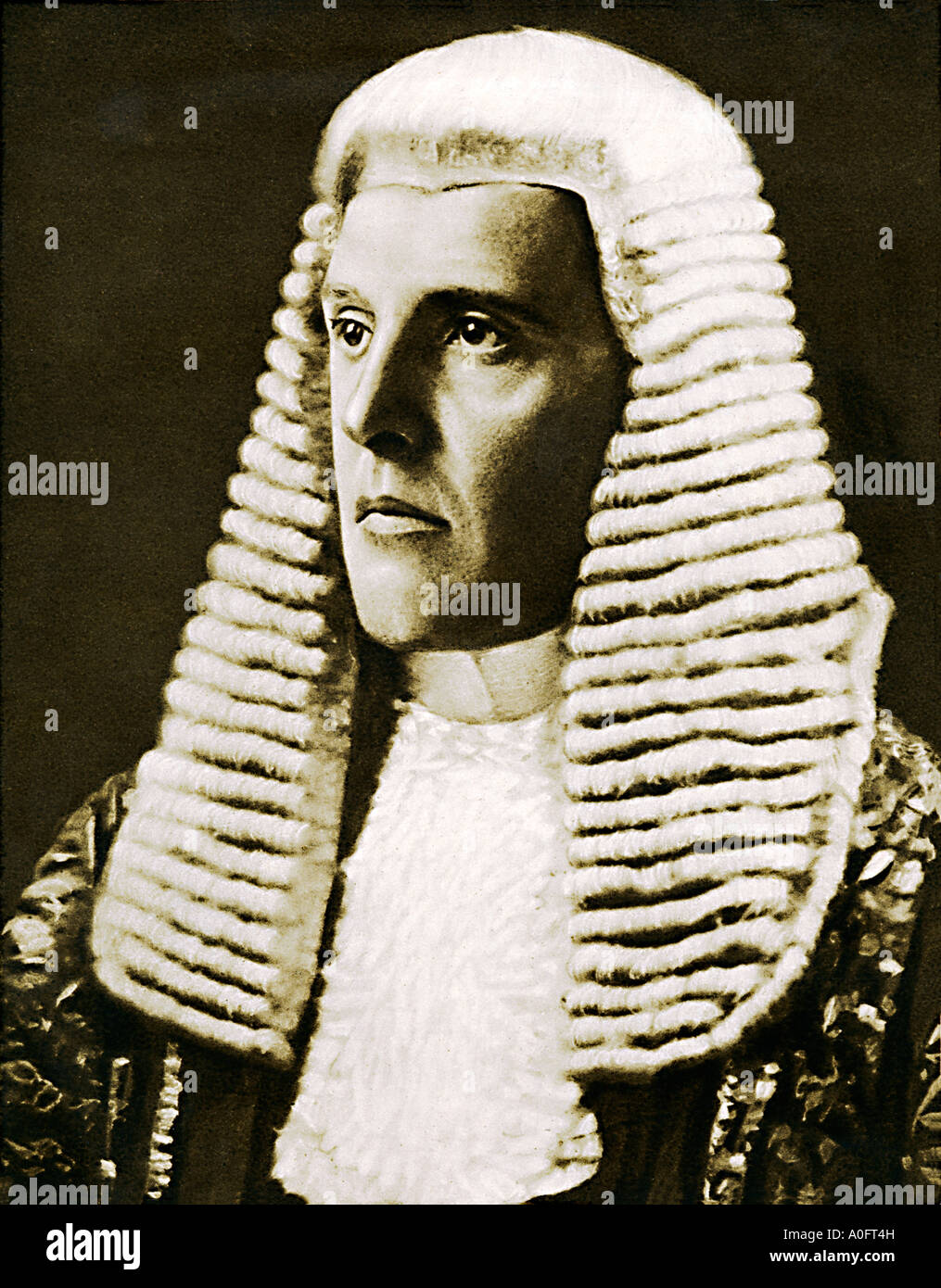 Lord Birkenhead 1919 Lord Chancellor in the British Government and head of the legal system formerly FE Smith Stock Photo