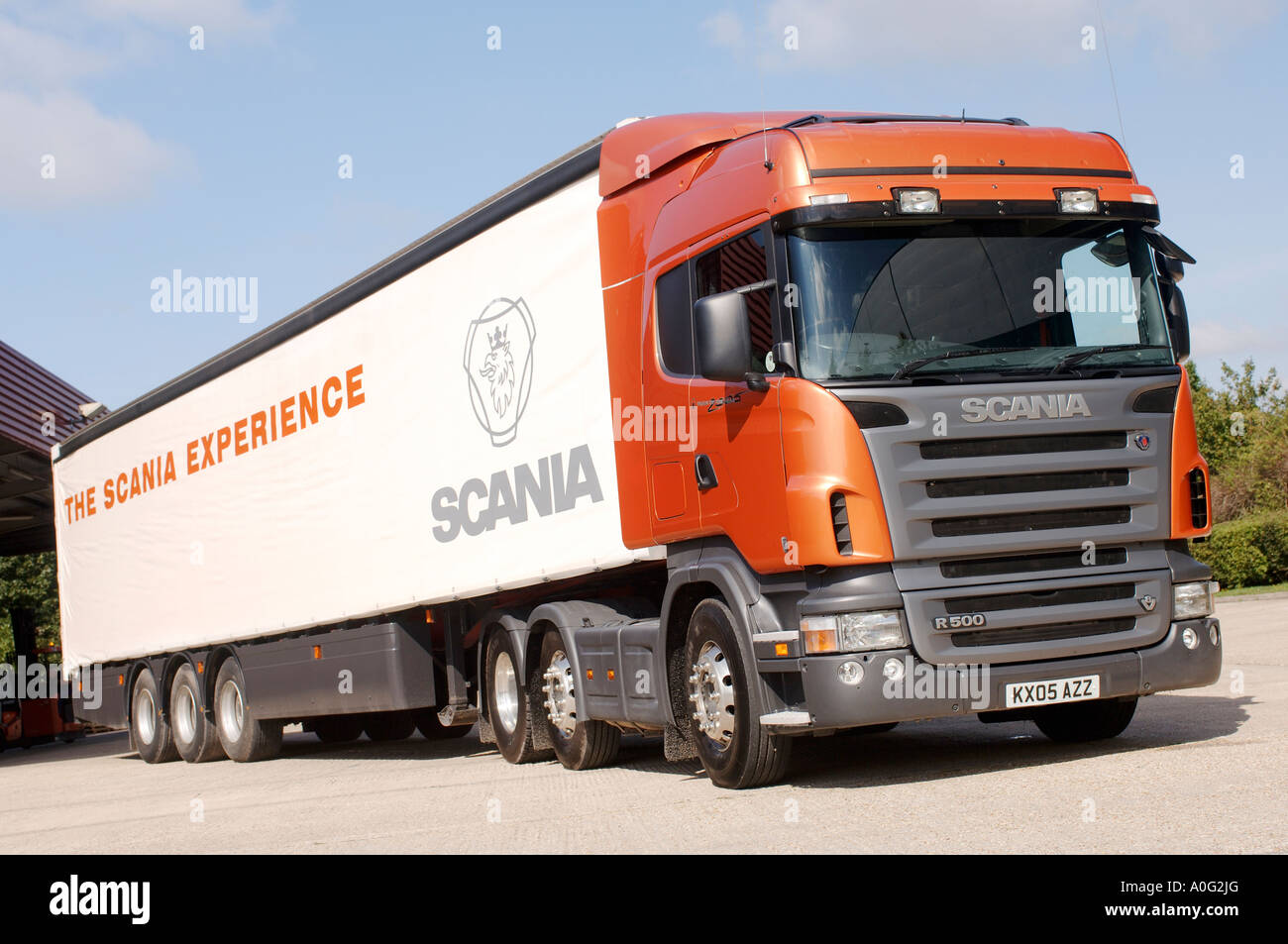Scania R500 V8 Custom truck