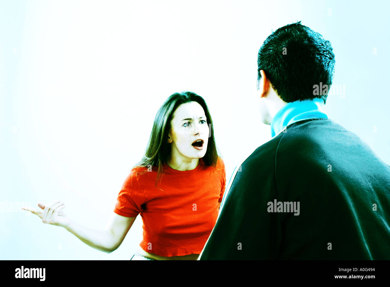 Argue arguing arguments hi-res stock photography and images - Alamy