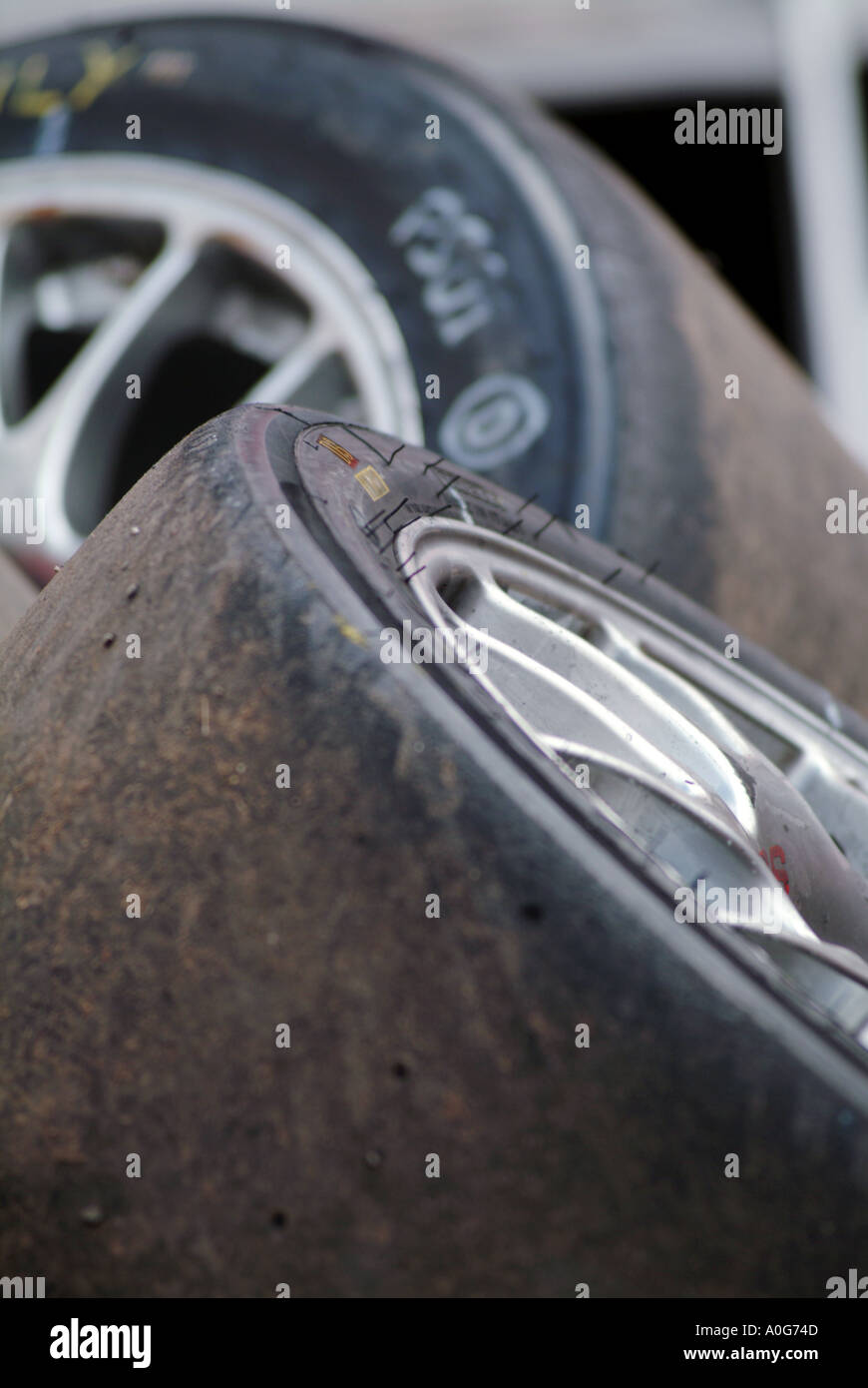 race car tyres wet weather slick heat traction grip friction rubber