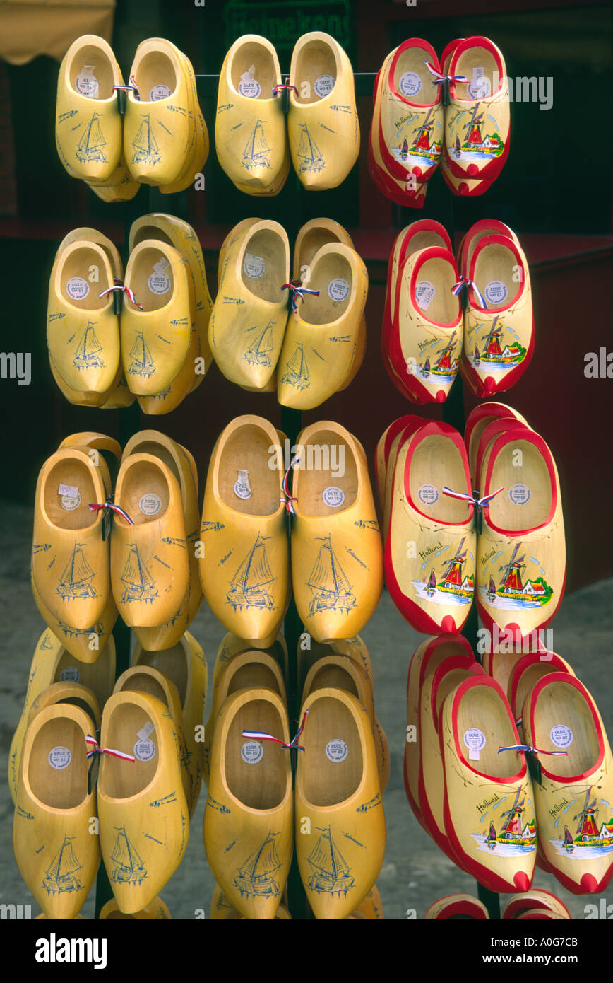 A display of clogs in Amsterdam Holland Stock Photo Alamy