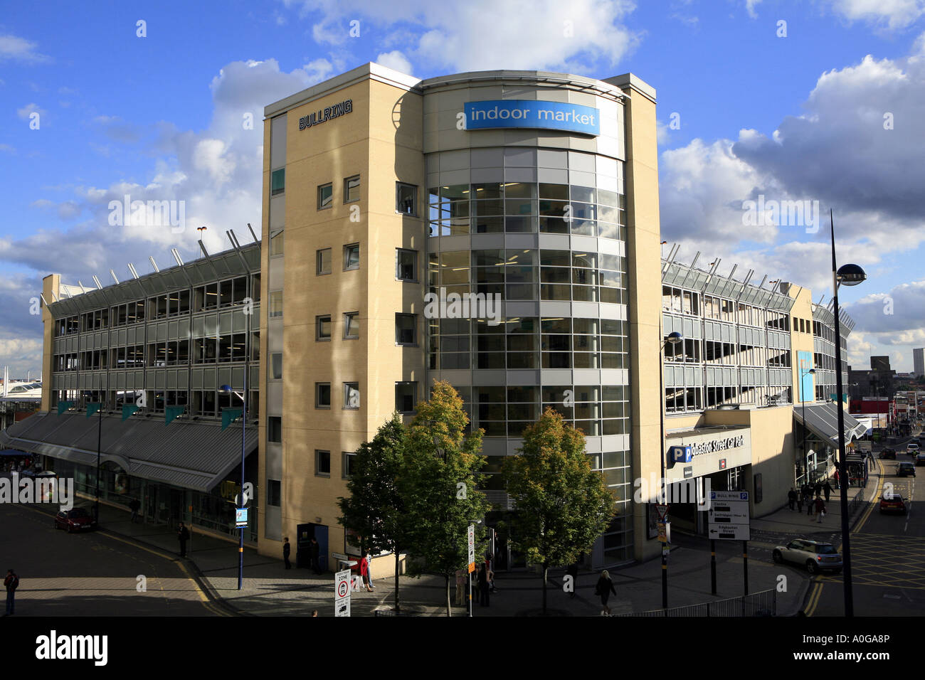 The Birmingham Indoor Market building in Birmingham City Centre England