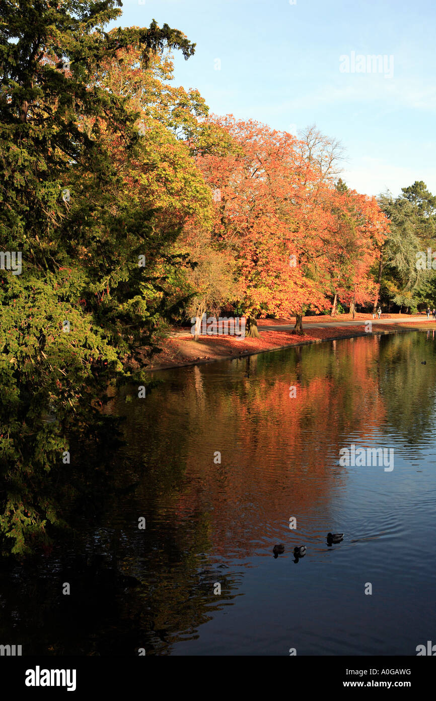 Cannon Hill Park Birmingham England UK Stock Photo Alamy